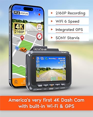dashcams for cars, dash cam, rove dash cam, dashboard camera recorder, camcorder, vehicle blackbox