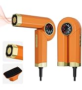 Vinid High Speed Hair Dryer with Detachable Comb, 110,000 RPM Folding Fast-Dry with 300M Negative...