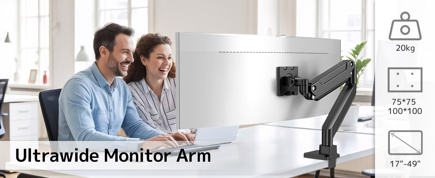 monitor arm heavy duty