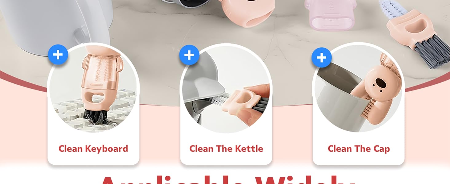 cup lid cleaning brush