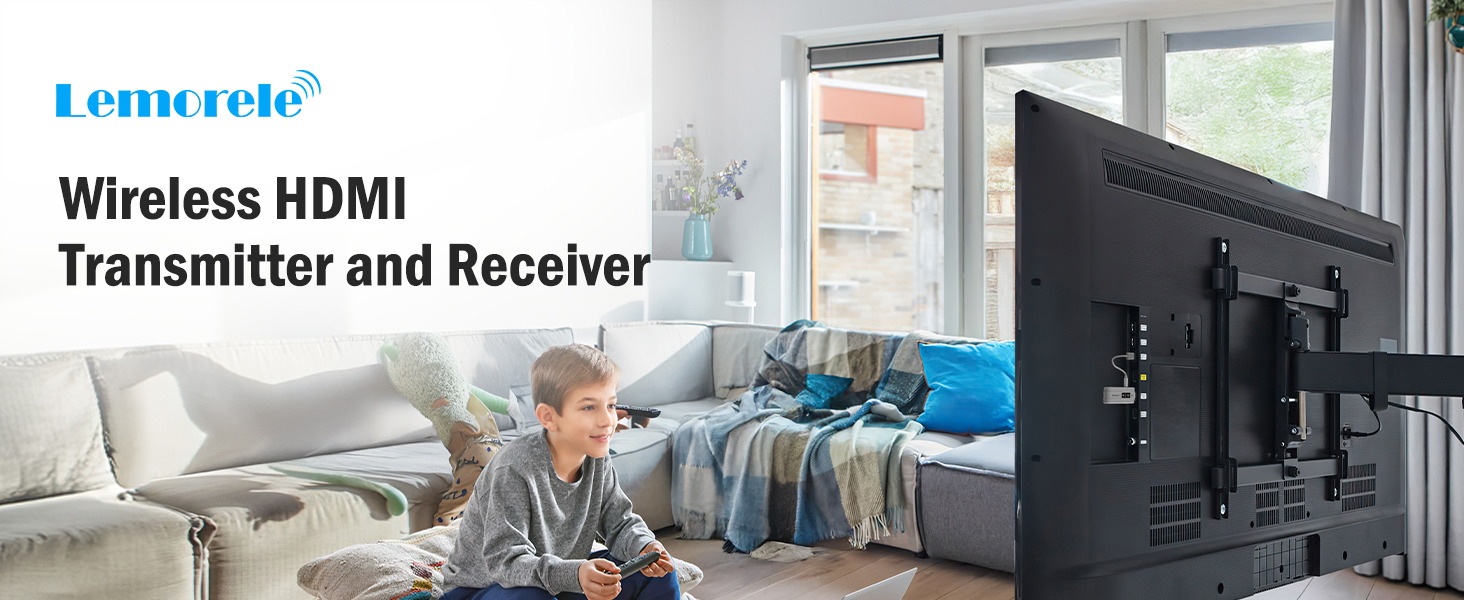 Wireless HDMI Transmitter and Receiver