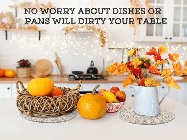 8 Inch Trivets for Hot Dishes