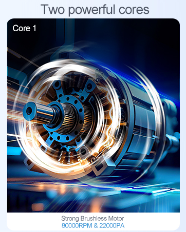 4-IN-1 Handheld Vacuum Cordless for Car Home