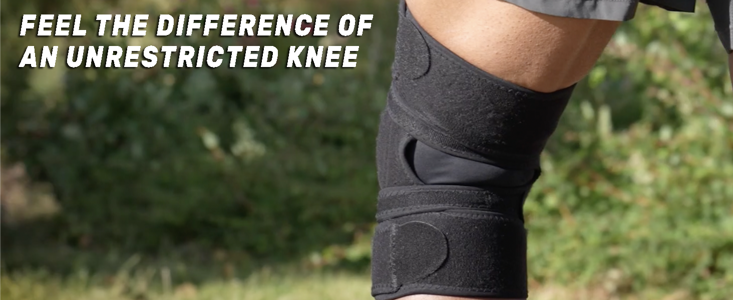 unrestricted free range of motion 