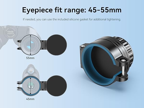 APEXEL Magnetic Telescope Phone Adapter