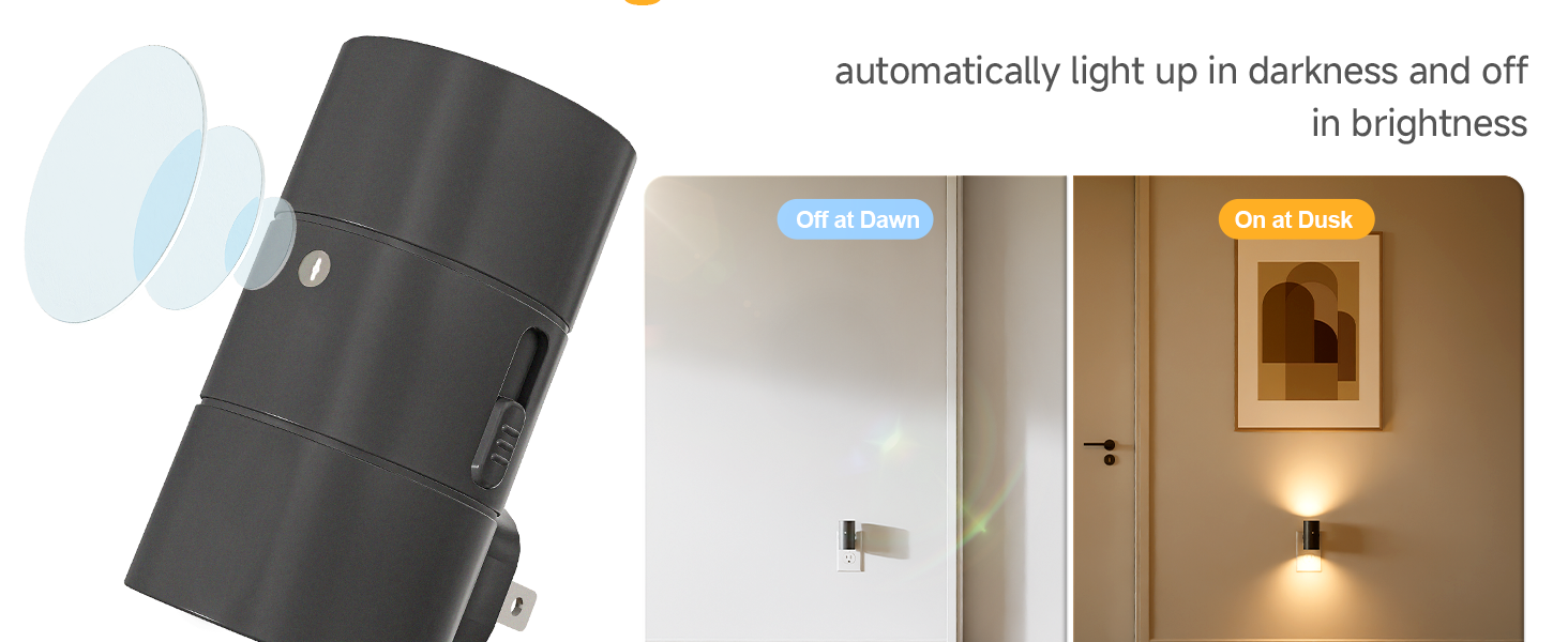 dusk to dawn night light