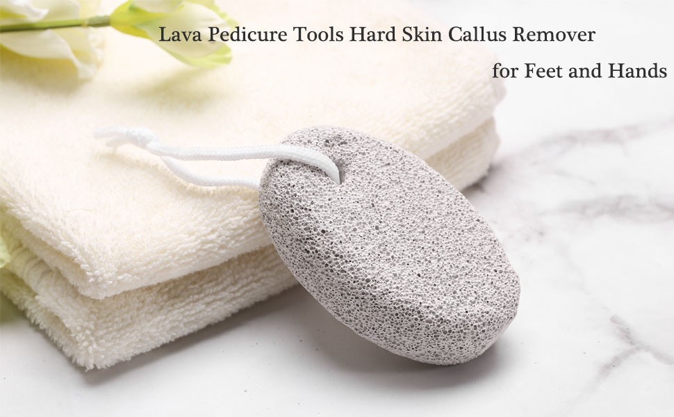 2PCS Natural Pumice Stone for Feet