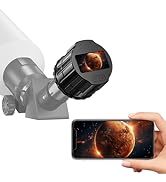 WiFi Telescope Camera Eyepiece, 64G Electronic Eyepiece Camera with 1.5" Screen, Astronomy Camera...