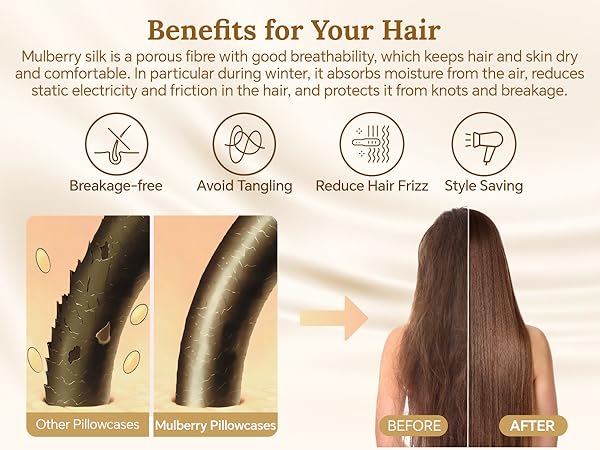 silk pillow cases for hair