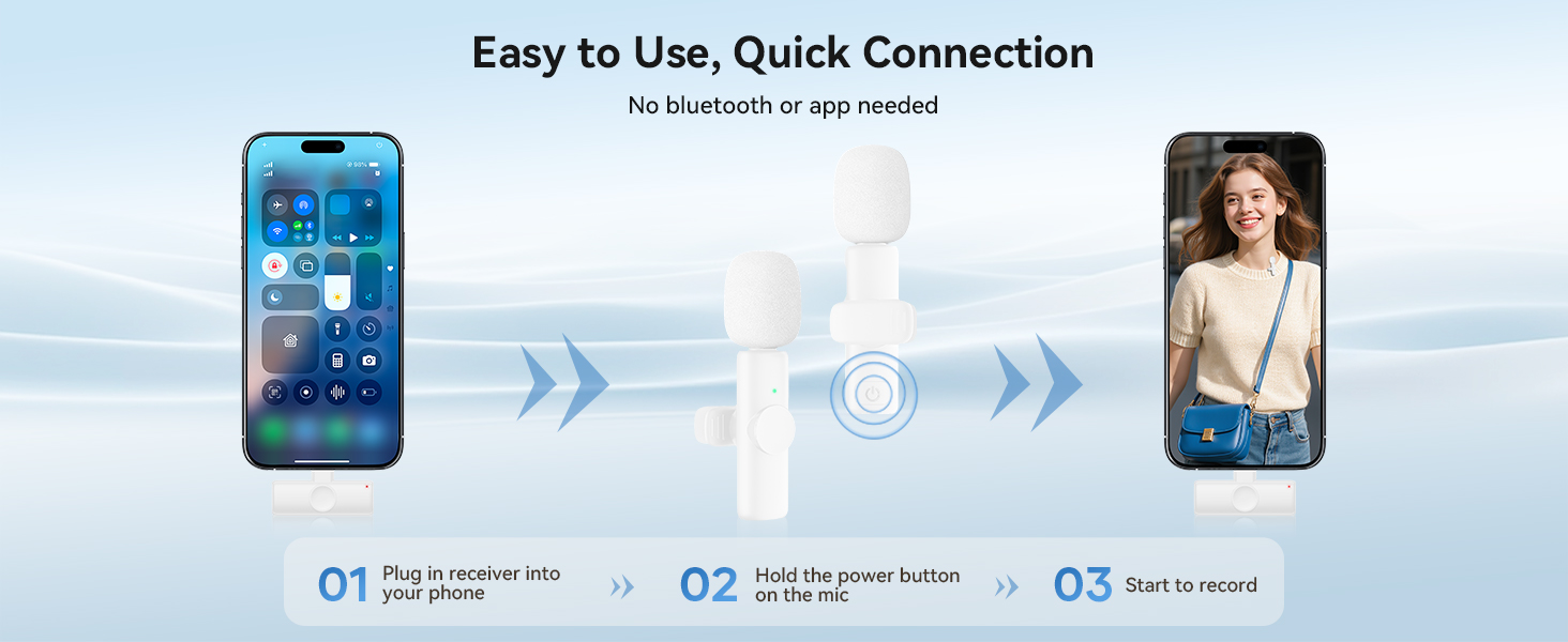 Wireless Microphone for iPhone