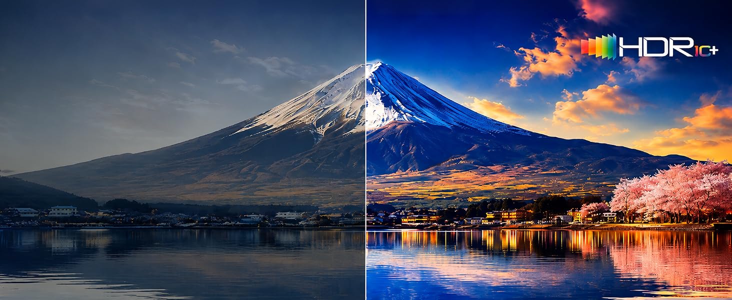 HDR preseres enhanced contrast, brightness, and vibrant colors of High Dynamic Range content.