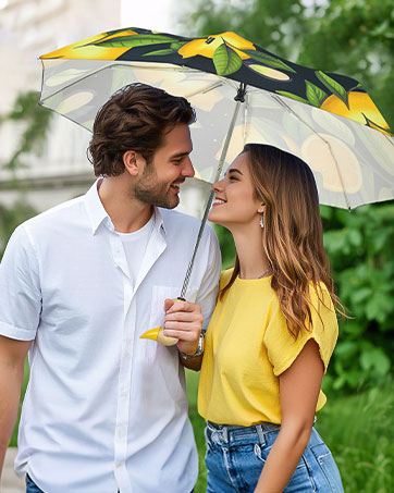 compact umbrella girls