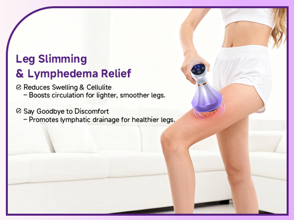 Lymphatic Drainage Massager, Anti Cellulite Massage Tool