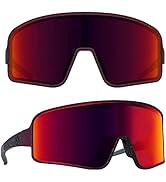 MAXJULI Polarized Sunglasses for Men Women, Windproof Outdoor Sports Cycling Running UV400 Protec...