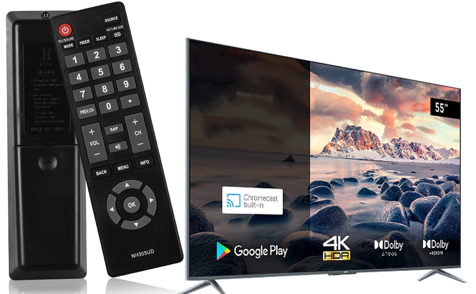 emerson tv remote