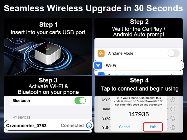 Wireless CarPlay Adapter