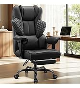 FelixKing Big and Tall Office Chair 500lbs - Ergonomic Desk Chair with Footrest, Scratch-Resistan...