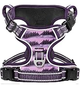 Timos Dog Harness,No-Pull Pet Harness Adjustable Soft Padded Dog Vest,Reflective No-Choke Pet Oxf...
