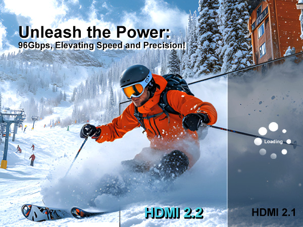 HDMI 2.2 CABLE 96gbps