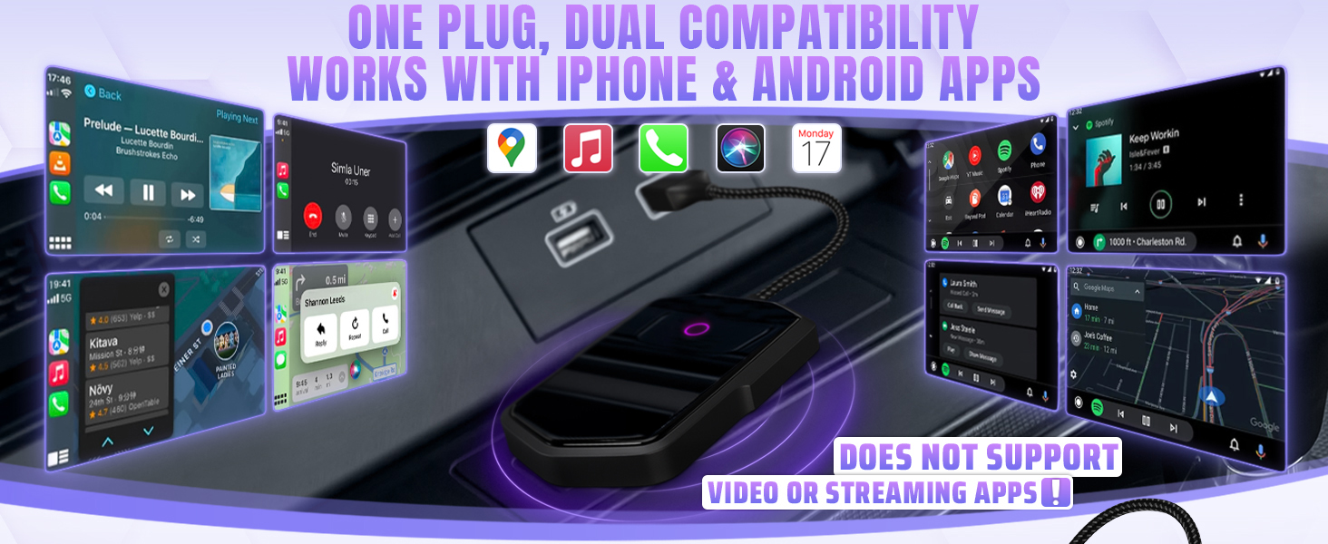 wireless carplay adapter carplay wireless adapter for iphone wireless adapter