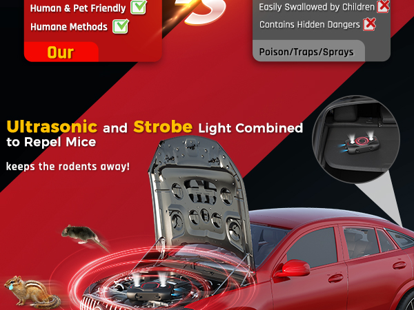 rodent repellent for car engines