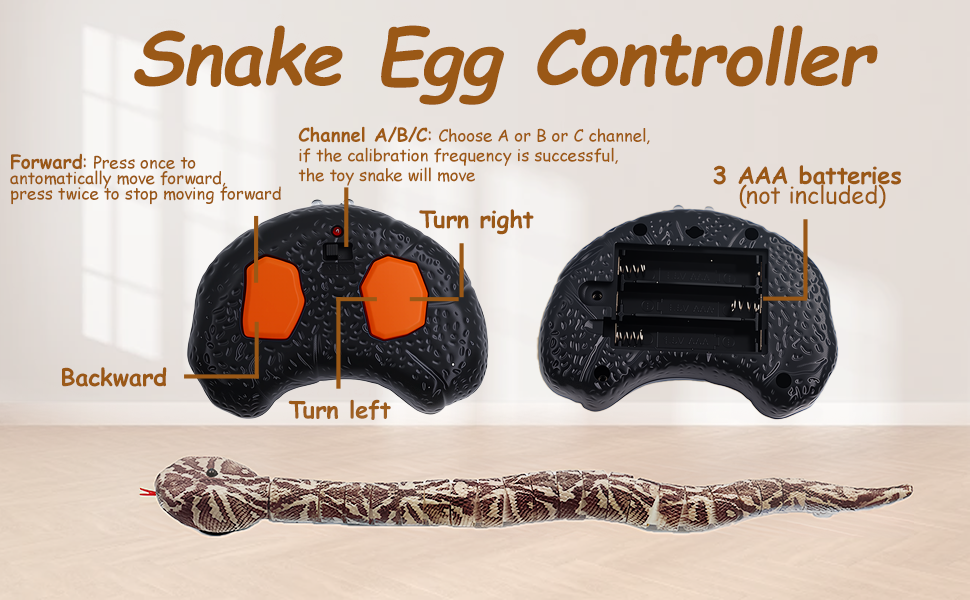 Realistic RC Snake Prank Toy
