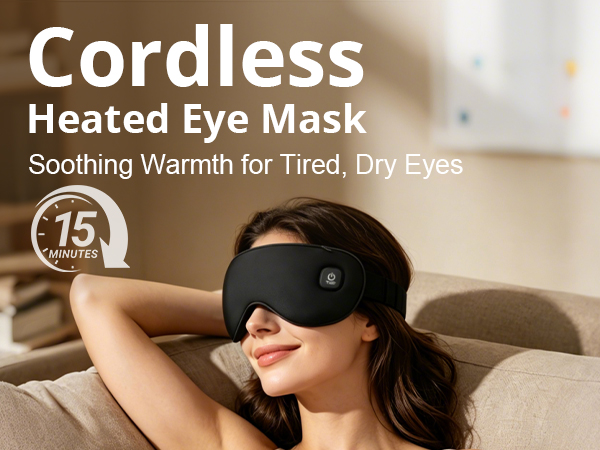 heated eye mask