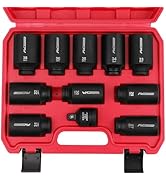 1/2 Drive Deep Impact Socket Set
