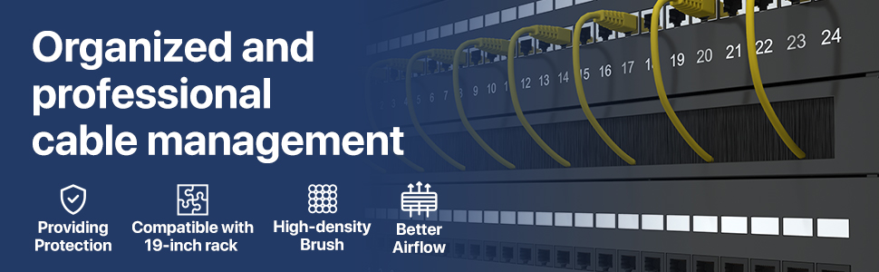 TP1710 1U Brush Panel