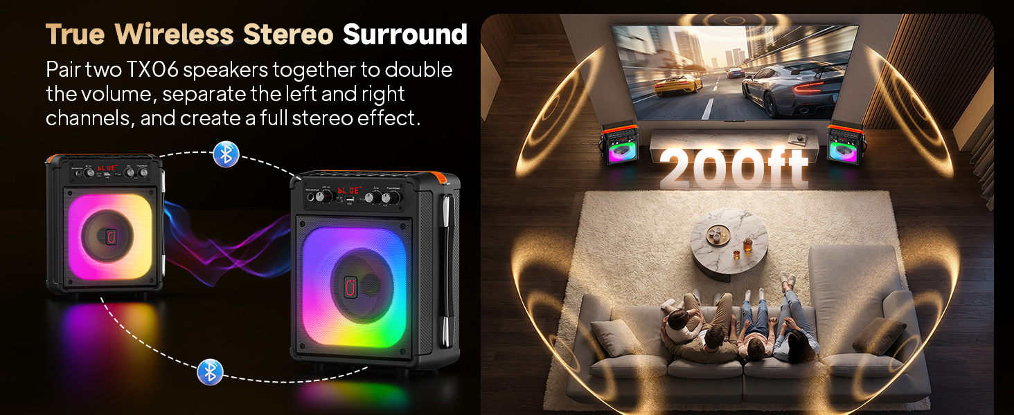 karaoke machine for family party