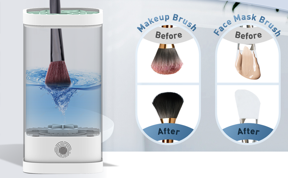 makeup brush cleaner