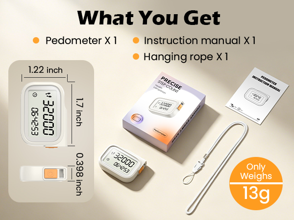 Pedometer for Walking