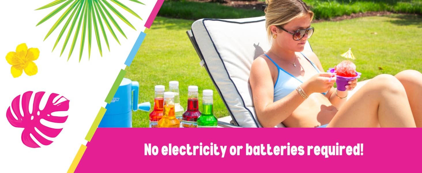 easy to make the ice texture you need every single time