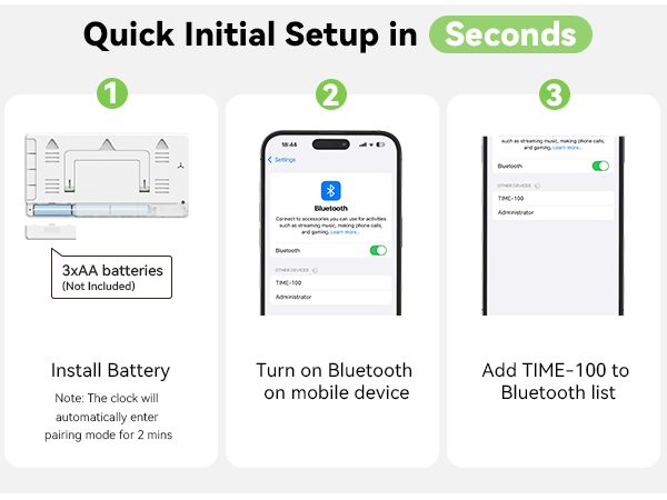 Bluetooth Clock