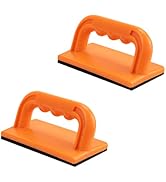 POWERTEC 71032 Safety Push Block Set for Woodworking, Table Saws, Jointers and Router Tables, Ora...