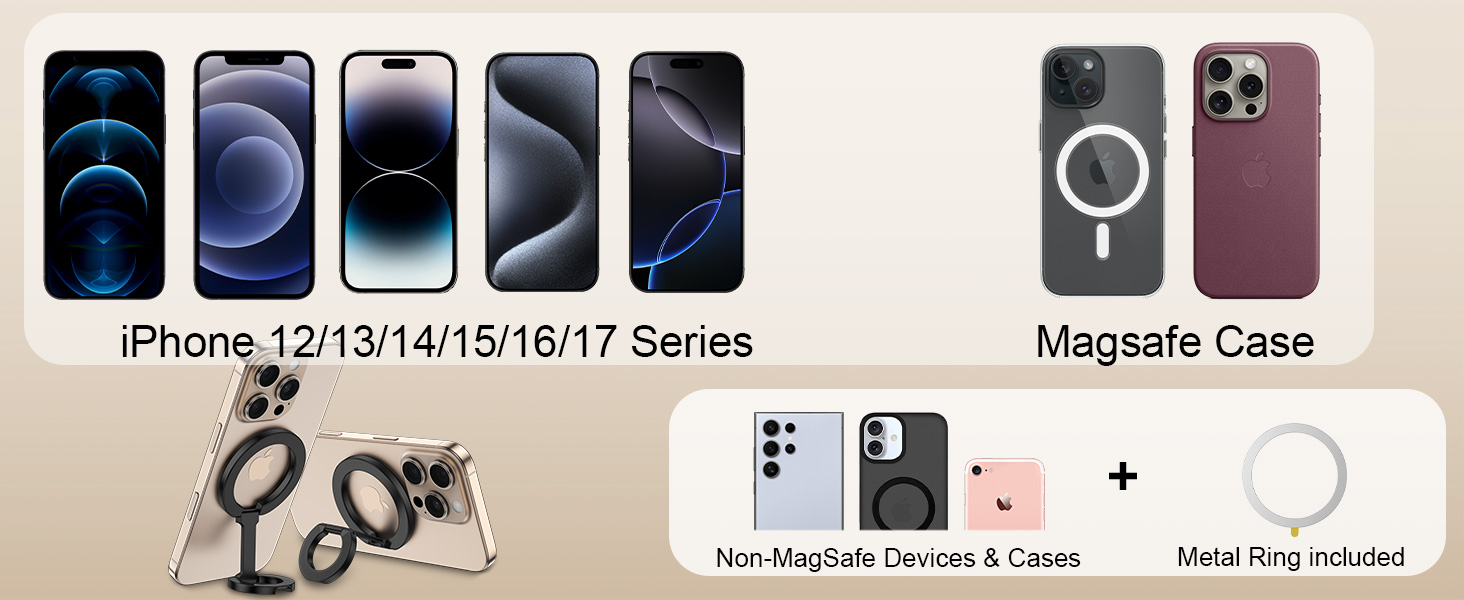 magsafe pop socket phone ring holder