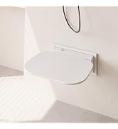 Bernkot Folding Shower Seat with Embed CS Seat Bracket Bistable Structure Foldable Shower Chair 1...
