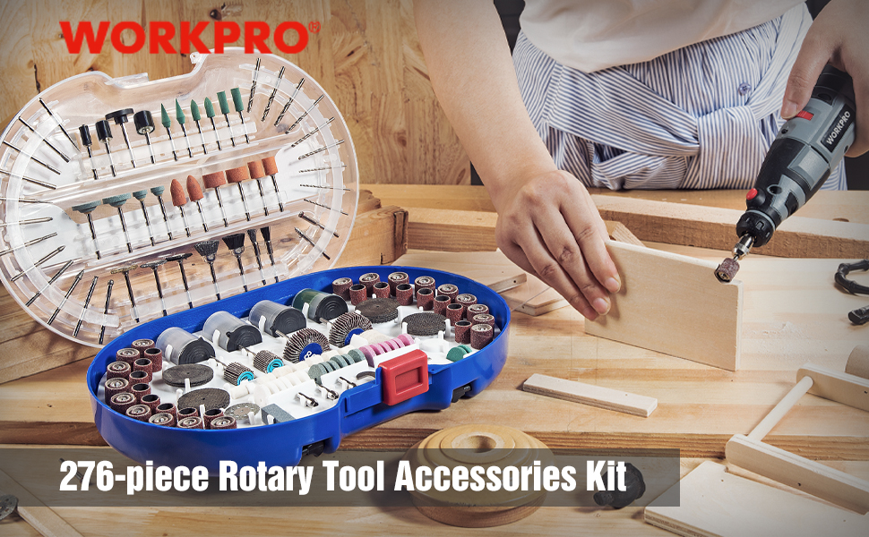 WORKPRO rotary tool kit