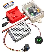 Power Wheel Adapter Kit Fit for Milwaukee M18 18V Battery with Voltage Regulator Fuse and Wire Te...