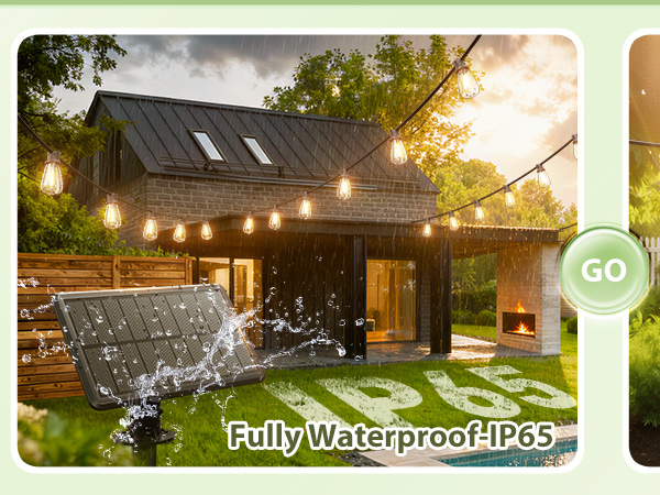 solar string lights outdoor