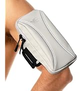 HiRui Arm Bag &amp; Wrist Bag Phone Holder, Sports Running Armband for Gym, Cycling &amp; Workout, Compat...