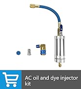 AC oil and dye injector kit