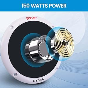 Pyle 5.25 Inch Dual Marine Speakers - 2 Way