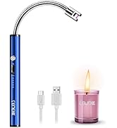 Candle Lighter, Upgraded USB Charging Arc Lighter with 360° Flexible Neck, Suitable Ignite Light ...