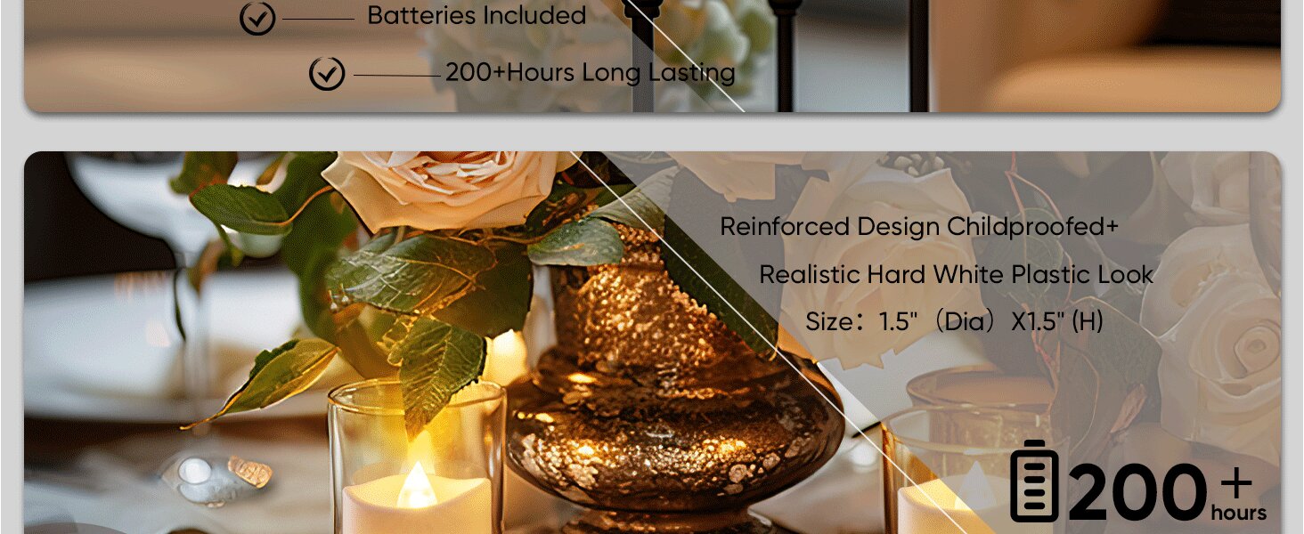 Flameless LED Votive Candles