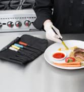 Mercer Culinary Silicone Plating Brush Set- 5 Brushes and a Carrying Case