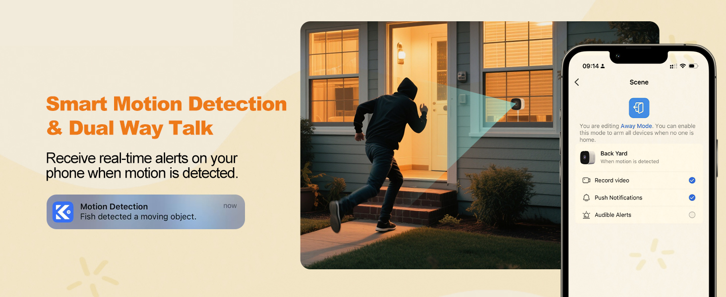 Motion Detection window camera