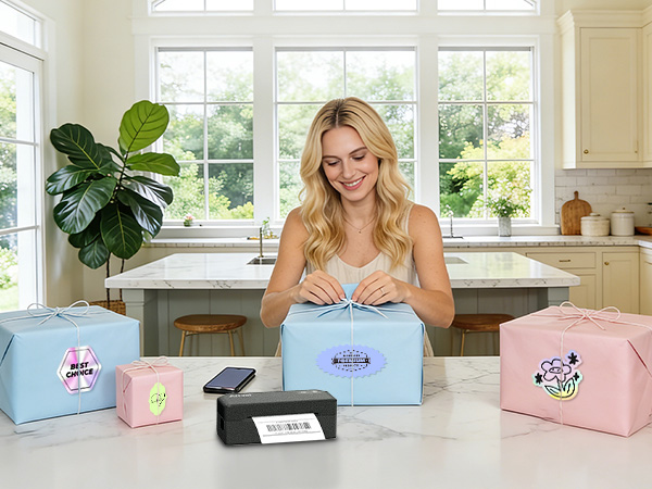 Arrvel label maker for Custom Gift Labels &amp;amp; Shipping Labels