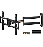 Perlegear Corner TV Wall Mount Long Arm TV Mount Bracket for 32-75 Inch TVs-Full Motion Wall Moun...