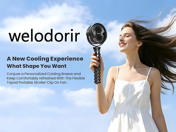 Portable Stroller Fan